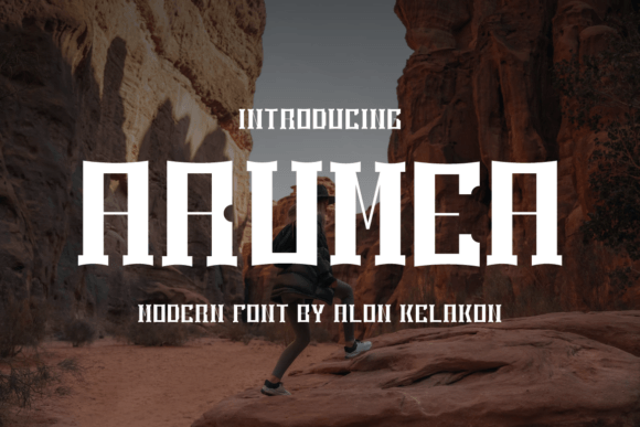 Arumea: A Wavy, Whimsical Font