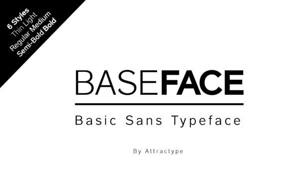 Baseface: A Modern Sans Serif for Digital Marketing