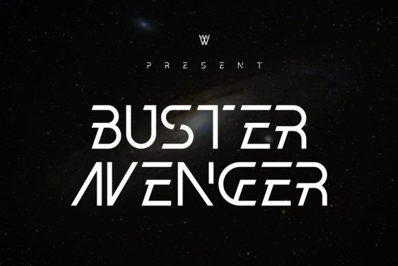 Buster Avenger Font Review