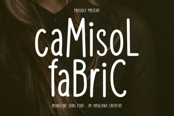 Camisol Fabric Font Review