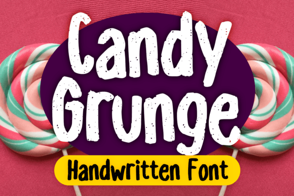 Candy Grunge: A Fun Font for Creative Projects