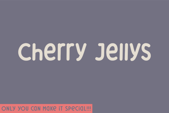 Cherry Jellys Font Review