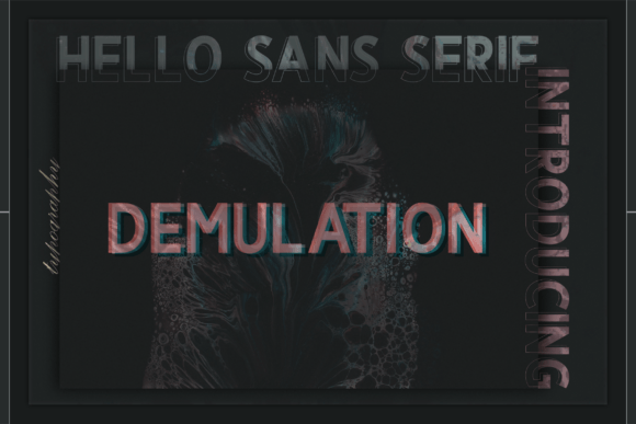 Demulation: A Font for Business Clarity