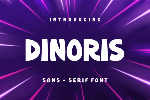 Dinoris: A Modern Sans Serif for Designers