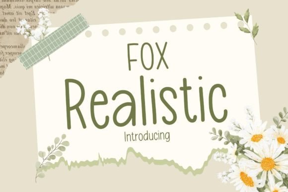 Fox Realistic Font for Business