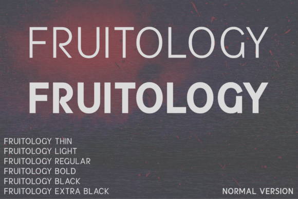 Fruitology: A Modern Typeface for Editorial Design
