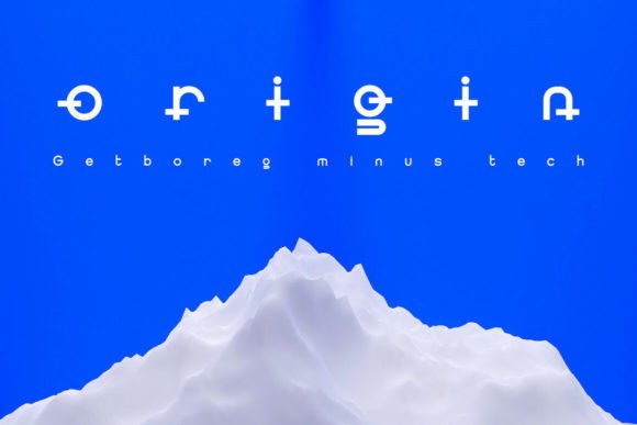 Getboreg Minus Tech: A Modern Font for Digital Design
