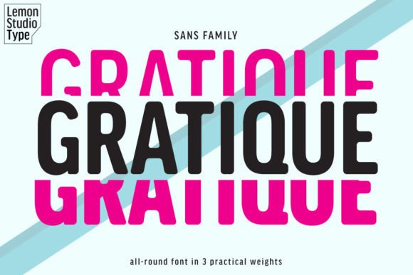 Gratique: A Bold Font for Digital Campaigns