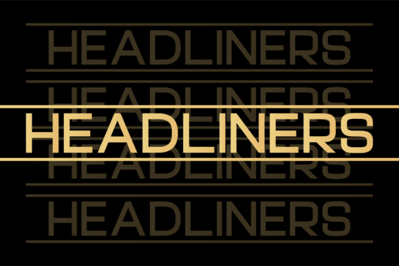 Headliners: A Versatile Sans Serif