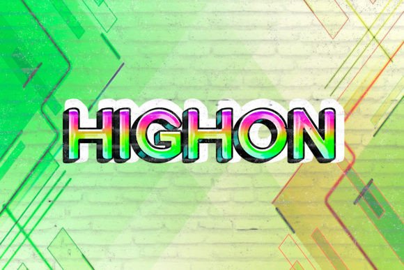 Highon: A Bold Font for Creative Projects