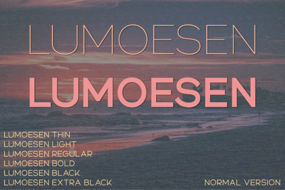 Lumoesen: A Premium Font for Professional Branding