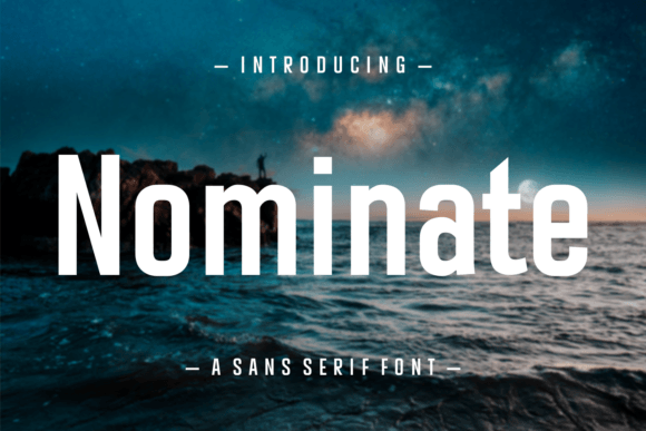 Nominate: A Versatile Sans Serif for Real-World Design
