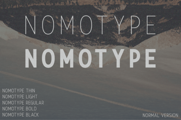 Nomotype: A Modern Sans Serif for Web Design