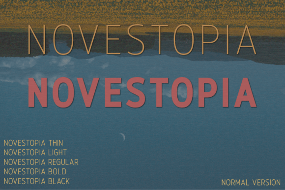 Novestopia: A Modern Font for Web Design