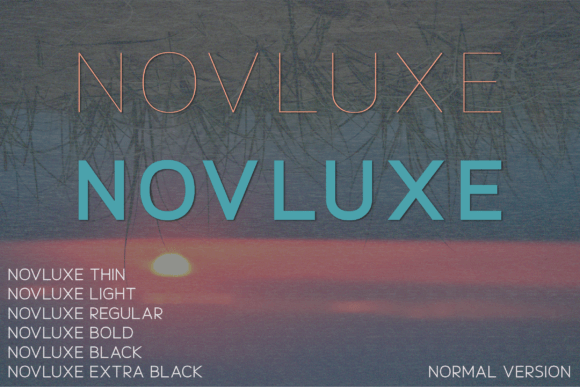 Novluxe: A Font for Elegant Design