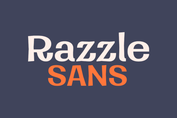 Razzle Sans: A Bold, Modern Typeface