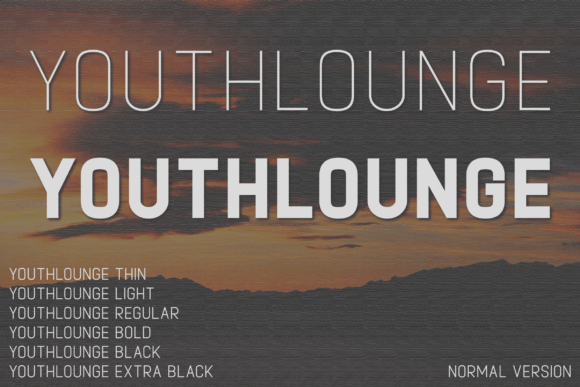Youthlounge Font: Elegant Sans Serif for Editorial Design